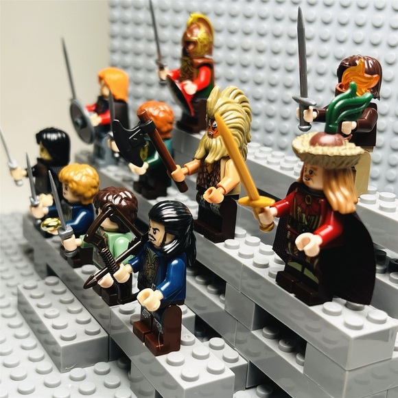 Lord of the Rings Custom Minifigures Lot of 10 - Picture 2 of 3